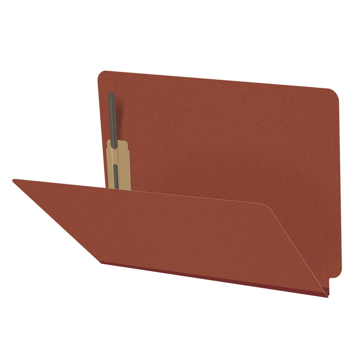 End Tab Pressboard Folders, Letter Size, 2″ exp, Fasteners Pos #1 & #3 ...