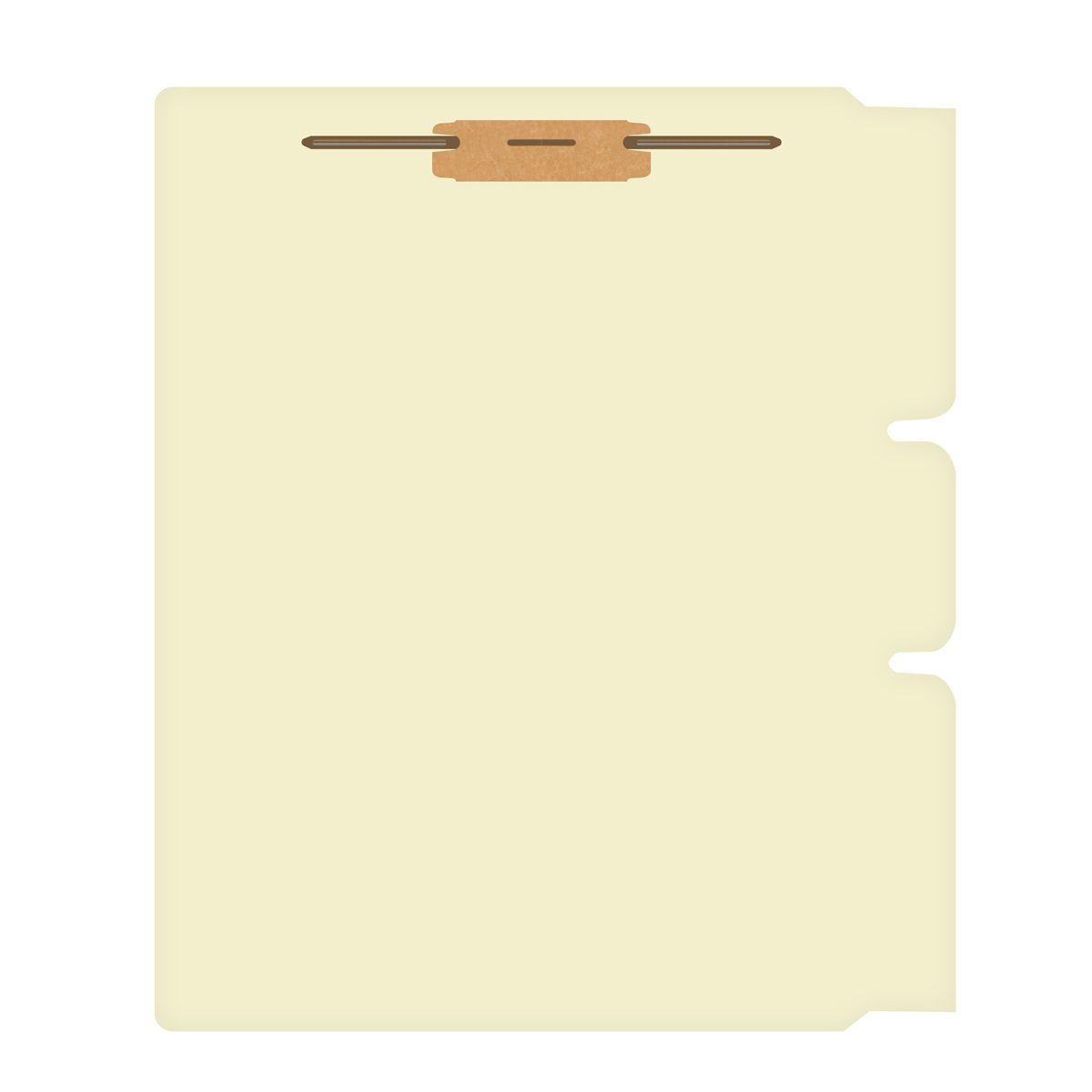 Self Adhesive Divider, Standard Side Flap, 2″ Fasteners on Top of Both ...