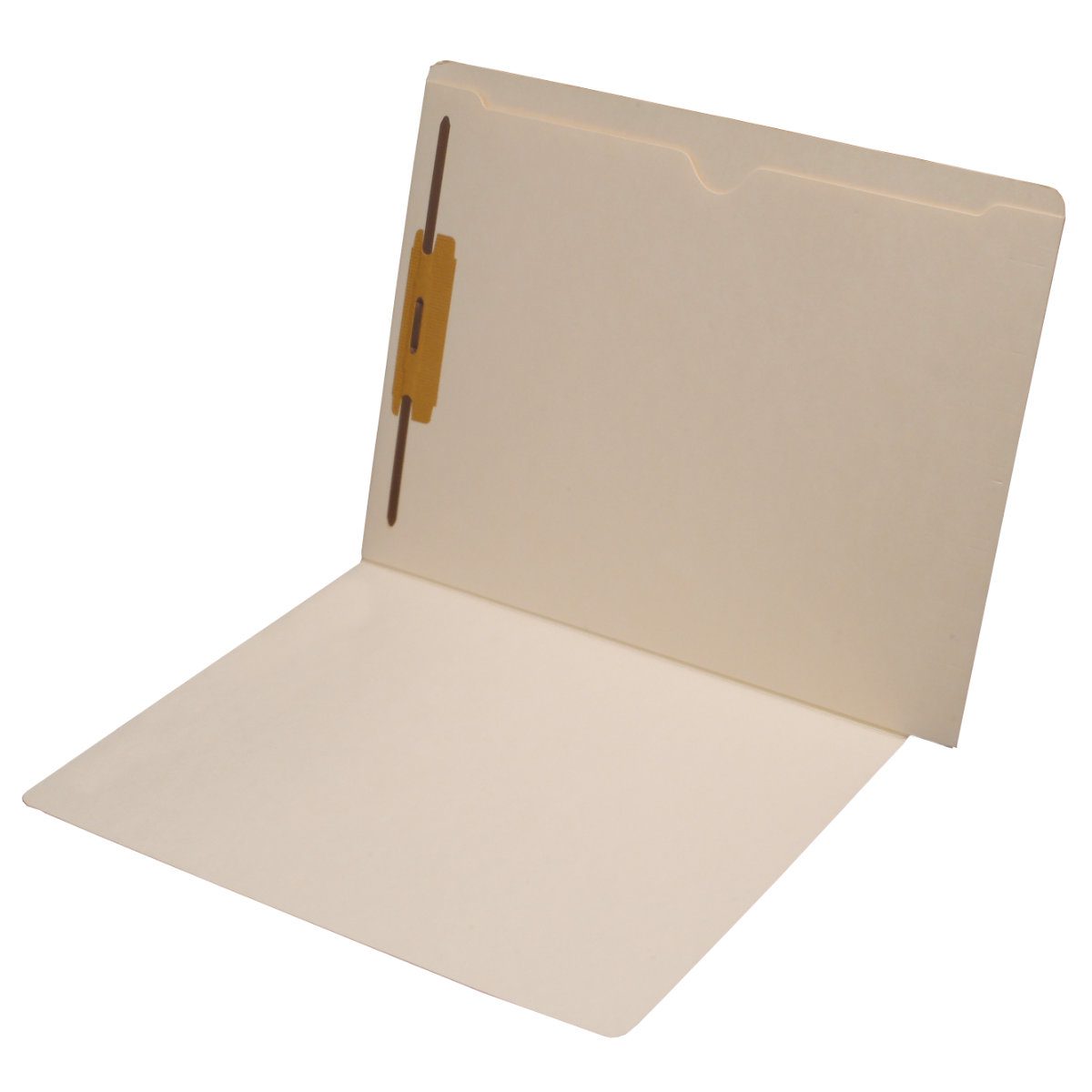 14 pt Manila Folders, Full Cut End Tab, Letter Size, Full Open Top Back ...