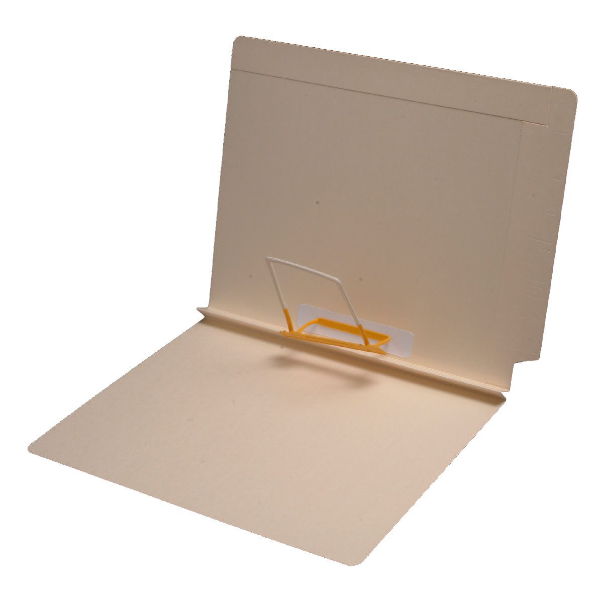 14 pt Manila Folders, Full Cut 2Ply End/Top Interlock Tab, Letter Size, Spaceclip Fastener Pos