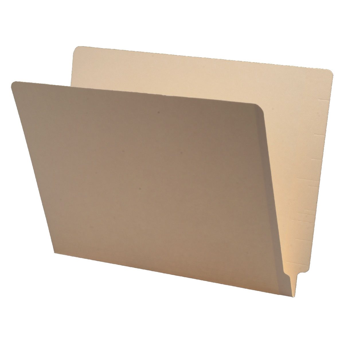 11 pt Manila Folders, Full Cut 2-Ply End Tab, Letter Size, Drop Front ...