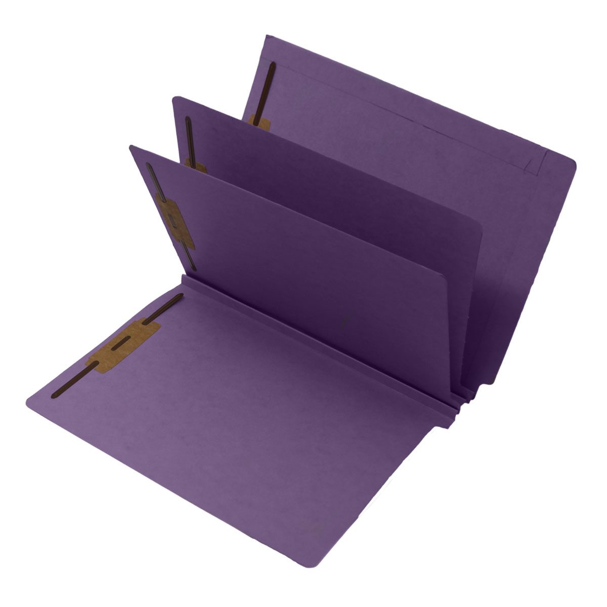 14 Pt. Lavender Classification Folders, Full Cut End Tab, Letter Size