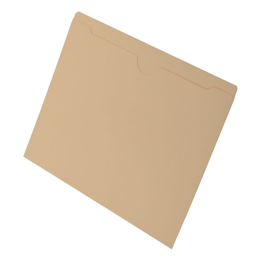11 pt Manila Pocket Folder, Top Tab, Letter Size (Box of 100)