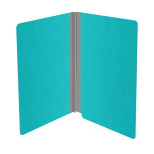 Heavy Duty End Tab Color Folders, 18 pt, Legal Size, 2" expansion, Light Blue (Box of 25) - Image 4