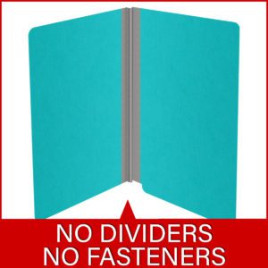Heavy Duty End Tab Color Folders, 18 pt, Legal Size, 2" expansion, Light Blue (Box of 25) - Image 8