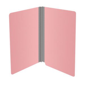 Heavy Duty End Tab Color Folders, 18 pt, Legal Size, 2" expansion, Pink (Box of 25) - Image 4