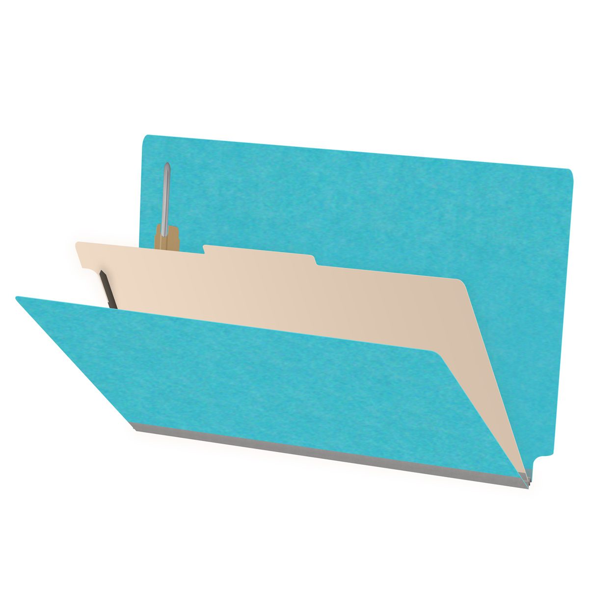 Heavy Duty End Tab Color Folders, 18 pt Legal Size, 2″ expansion 1 ...
