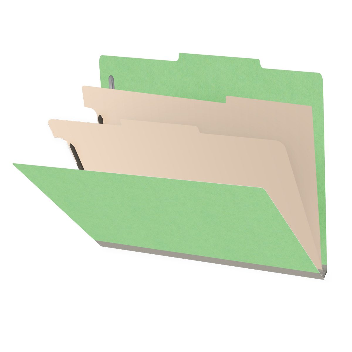 Color File:flag 18 pt Heavy Duty End Tab Color Folders, 2/5 Cut ROC Top Tab, Letter ...